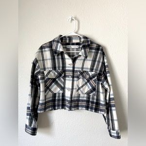 Zara Cropped Shacket